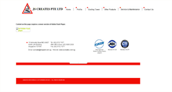 Desktop Screenshot of jscreates.com.sg